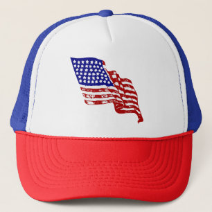 Amerikaanse vlag, vlag van de VS, Amerikaanse vlag Trucker Pet