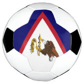 Amerikaanse vlag voetbal (Gedraaid)