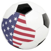 Amerikaanse vlag voetbal (Drie kwart)
