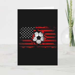 Amerikaanse Vlag Voetbal Kleding - Voetbal Kaart
