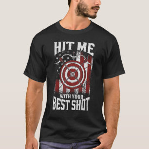 Amerikaanse vlag voor boogboer T-shirt