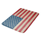 Amerikaanse vlag voor bralap badmat (Gekanteld)