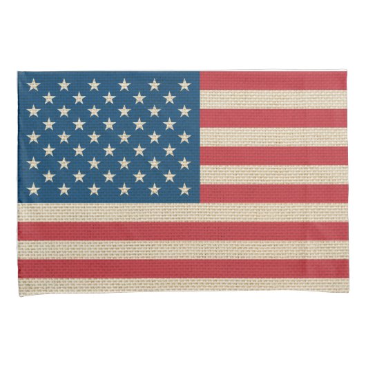 Amerikaanse vlag voor bralap kussensloop (Voorkant-Rechts)