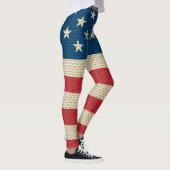 Amerikaanse vlag voor bralap leggings (Rechts)