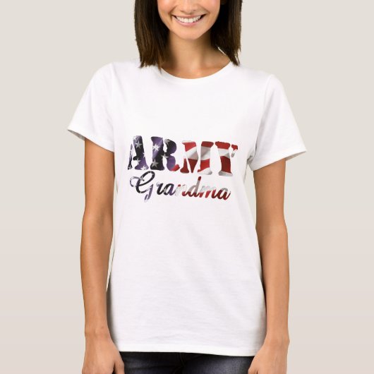 Amerikaanse vlag voor grootmachten t-shirt (Voorkant)