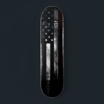 Amerikaanse vlag voor industriegrond persoonlijk skateboard<br><div class="desc">KORTE HARD VOOR LEVEN,  VRIJHEID,  EN HET DOEL VAN AGRO SICK TRICKS MET DIT Industriële,  Grunge American Flag Deck!</div>