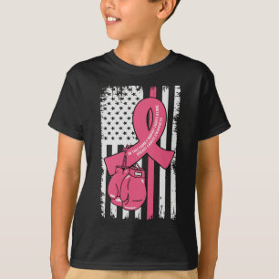 Amerikaanse vlag voor kinderen met Karate Boy patr T-shirt