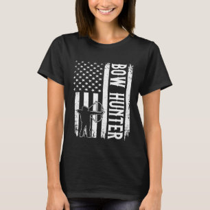 Amerikaanse vlag voor Mannen hengeljacht voor meng T-shirt