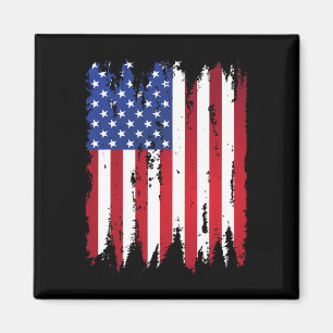 Amerikaanse vlag voor mannen Kinder jongen van Ame Magneet
