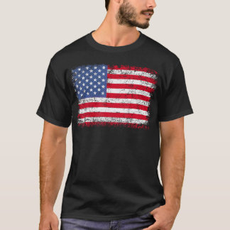 Amerikaanse vlag voor mannen Kinder jongen van Ame T-shirt