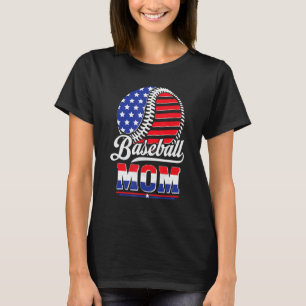 Amerikaanse vlag voor moeder 1 t-shirt
