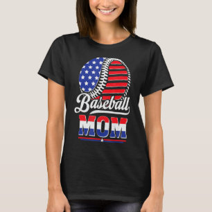 Amerikaanse vlag voor moeder 1 t-shirt