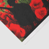 Amerikaanse vlag voor patriottische soldaten tissuepapier (Detail)