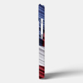 Amerikaanse vlag voor rode, witte en blauwe Amerik Case-Mate iPhone Case (Achterkant / Links)