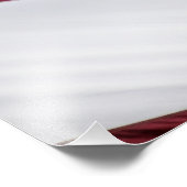 Amerikaanse vlag voor rode, witte en blauwe Amerik Foto Afdruk (Hoek)