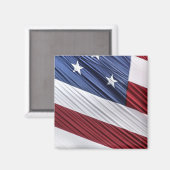 Amerikaanse vlag voor rode, witte en blauwe Amerik Magneet (Voorkant / Achterkant)