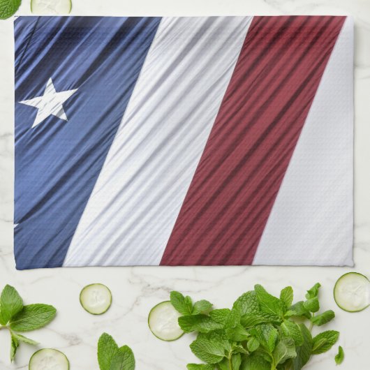 Amerikaanse vlag voor rode, witte en blauwe Amerik Theedoek (Gevouwen)