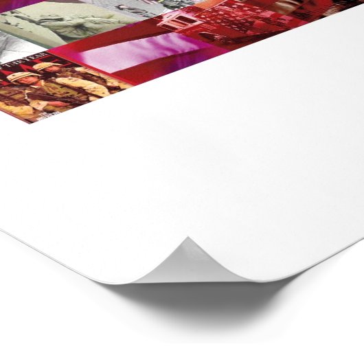 Amerikaanse vlag voor soldaten poster (Hoek)