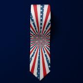 Amerikaanse vlag voor sterren en strips stropdas