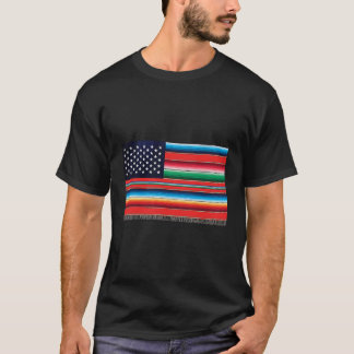 Amerikaanse vlag voor tapeband t-shirt