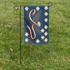 Amerikaanse vlag voor witte opstand