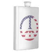 AMERIKAANSE VLAG VREDESZIJDE HEUPFLES (Rechts)