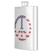 AMERIKAANSE VLAG VREDESZIJDE HEUPFLES (Links)