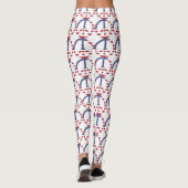 AMERIKAANSE VLAG VREDESZIJDE LEGGINGS (Achterkant)