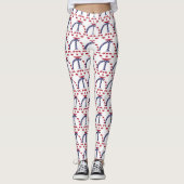 AMERIKAANSE VLAG VREDESZIJDE LEGGINGS (Voorkant)