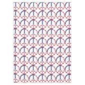 AMERIKAANSE VLAG VREDESZIJDE TAFELKLEED (Voorkant)