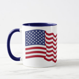 Amerikaanse vlag - vrijheid! mok
