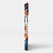 Amerikaanse vlag, Vrijheidsbeeld, 4e iPhone Case Hoesje (Rechterkant)