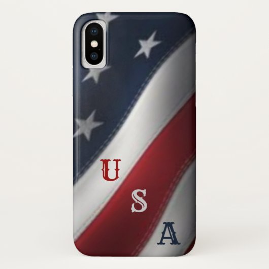 Amerikaanse Vlag VS Case-Mate iPhone Case (Achterkant)
