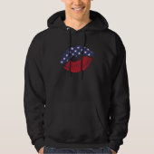 Amerikaanse vlag VS Hoodie (Voorkant)
