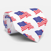 Amerikaanse vlag VS Stropdas (Opgerold)