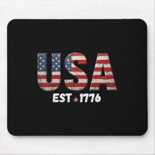 Amerikaanse vlag VS Verenigde Staten van Amerika A Muismat