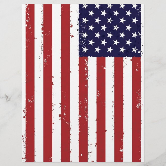 Amerikaanse vlag, VS/VS (Voorkant)