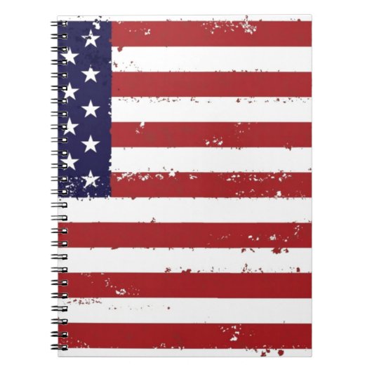 Amerikaanse vlag, VS/VS Notitieboek (Voorkant)