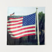 Amerikaanse vlag wandkleed (Voorkant)