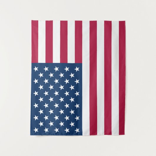 Amerikaanse vlag wandkleed (Voorkant)