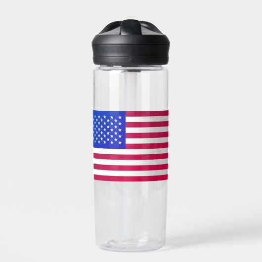 Amerikaanse vlag waterfles (Voorkant)