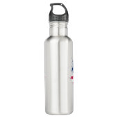 Amerikaanse vlag waterfles (Achterkant)