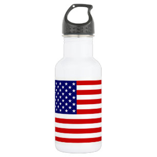 Amerikaanse vlag waterfles