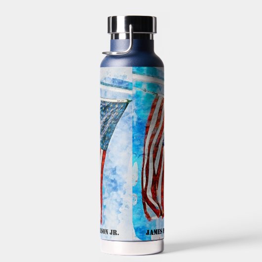 Amerikaanse vlag waterfles (Rechts)