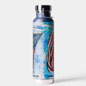 Amerikaanse vlag waterfles (Links)