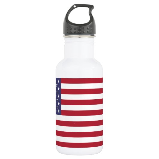 Amerikaanse vlag waterfles  (Voorkant)