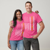 Amerikaanse vlag waterpolo t-shirt (Unisex)