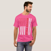 Amerikaanse vlag Waterpolo Team Waterpolo T-shirt (Voorkant volledig)