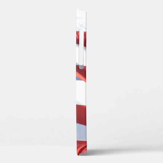 Amerikaanse vlag Waving Case-Mate iPhone Case (Achterkant / Links)