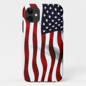 Amerikaanse vlag Waving Case-Mate iPhone Case (Achterkant)